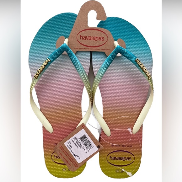 Havaianas Shoes - NWT Havaianas Slim Flip Flops Size 9/10